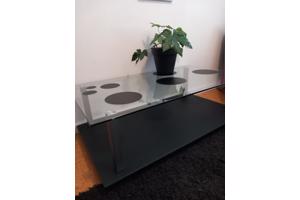 Glazen salontafel