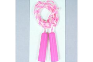 Springtouw roze lengte 2.20M