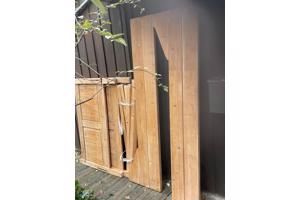 Houten ledikant 130x190, met matras