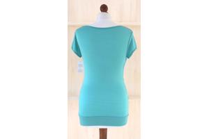 Top sierketting turquoise, zwart of wit, 1 maat 34/40 Nieuw