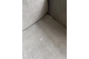 Grijze bank met loveseat