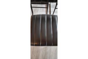 Eetkamerstoelen antraciet grijs 4x