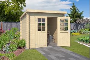 Blokhut Indi 230x230 Onbehandeld vuren