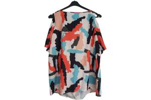 Shein schouderloze top met schakels XL