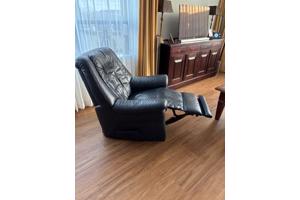 2 stuks relax fauteuil kleur blauw  relaxstoel