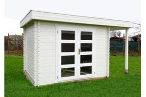 Blokhut 331M met overkapping