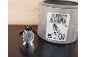 Swarovski Pinguin Meneer met doos vleugel gerepareerd