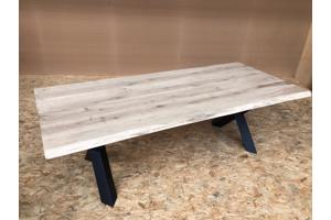 Rustiek Eiken boomstam tafelbladen te koop