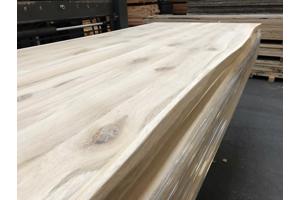 Rustiek Eiken boomstam tafelbladen te koop