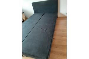 lattenmatrasbodem met poten 60 x 200 (2x) met hoofdbord IKEA