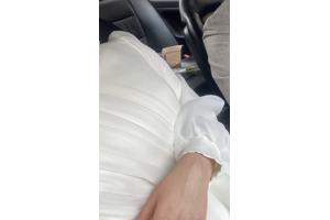 Trouwjurk modern op maat genaaid