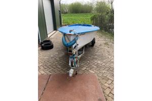 Zeilboot 5,5 meter lang zonder trailer