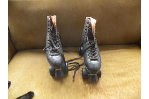 Roller Skates zwart leer maat 43