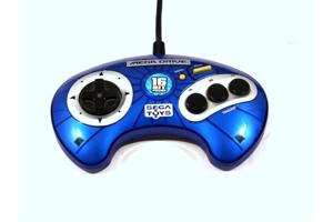 Sega Mega Drive 16 bit blauw