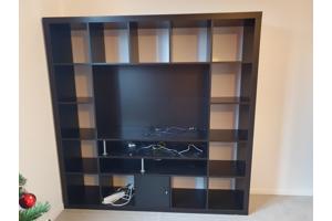 Ikea Expendit zwarte TV meubel 185x185