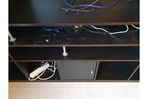 Ikea Expendit zwarte TV meubel 185x185