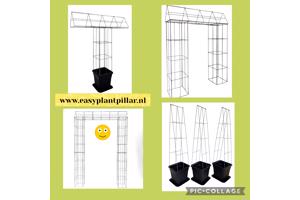 Decoratieve Plantensteunen voor op terras en balkon