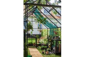 Tuinkas Qube 812, zwart gecoat