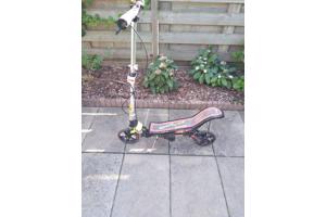spacescooter met verstelbare stuurhoogte