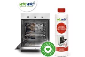 WinwinCLEAN Oven & Grillreiniger 500 ml + Multi Doek