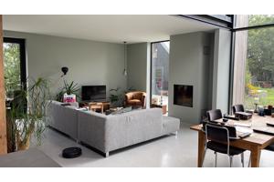 Gratis grijze hoekbank