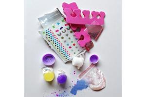 Nagelstudio met glitters vanaf 6 jaar