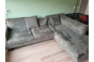 Groene ruime hoekbank