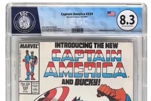 Captain America 1987 EGC 8.3