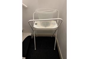 Badverhoger en tummy tub badje baby