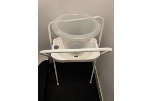 Badverhoger en tummy tub badje baby