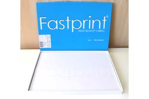 Fastprint high quality sticker labels A4 80x 105 x 148,5 mm