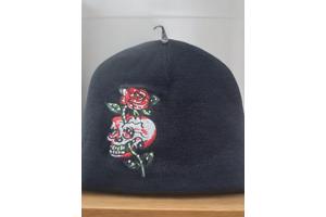 Skull muts roses glitter one size 14 jaar - 99+ jaar.