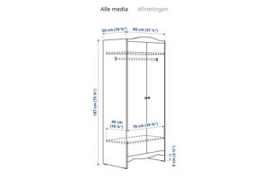 Kinderkledingkast Ikea Smagora