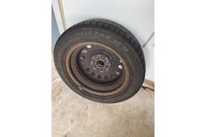 Winterbanden Citroen C1 op velgen