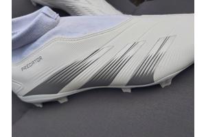 adidas Predator Elite Gras Voetbalschoenen (FG) Wit Zilver