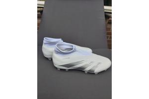 adidas Predator Elite Gras Voetbalschoenen (FG) Wit Zilver