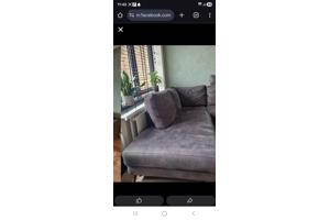 Nette comfortabele hoekbank