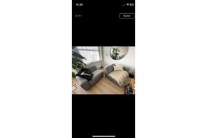 Grijze FEST 3-zitsbank modulair