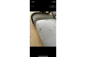 Grijze FEST 3-zitsbank modulair