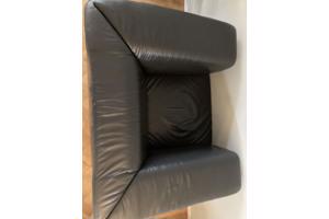 Mooie leren fauteuil