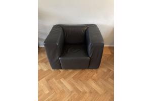 Mooie leren fauteuil