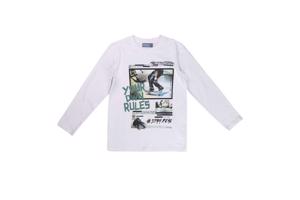 Glo-Story jongens longsleeve your own rules wit 164