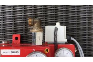 WTH vloerverwarmingsunit/verdeler voor 2 groepen met pomp