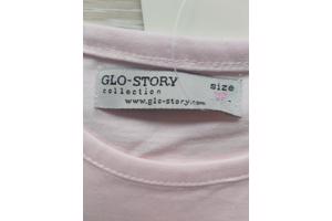 Glo-Story t-shirt snoepmachine roze 110