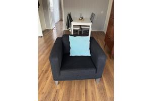 IKEA Fauteuil - Donkergrijs