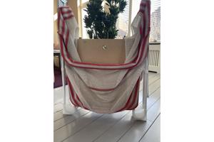 Campingbedje, inklapbaar met matrasje