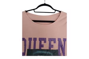 Shirt jurk Queen roze S