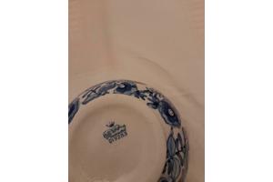 Set Vaas Delfts Blauw  en Molen beide Handwerk