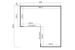 NIEUW modern houten tuinhuis Domeo 6 Set