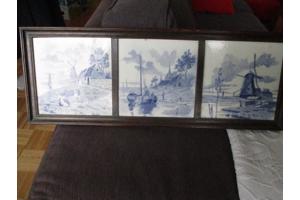 Delftse Steentjes in blauw